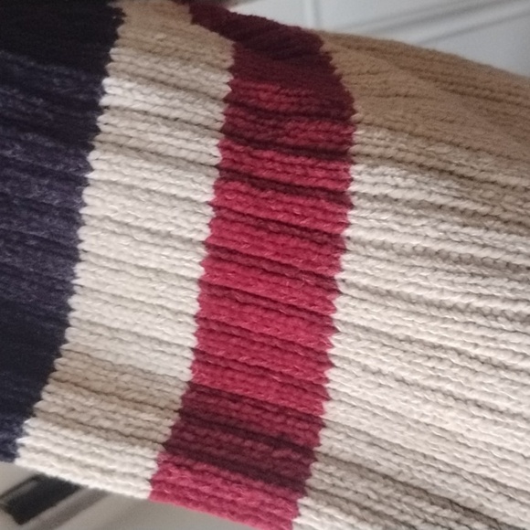 SONOMA 100% COTTON Beige Ribbed Knit Sweater Sz L - Picture 6 of 7